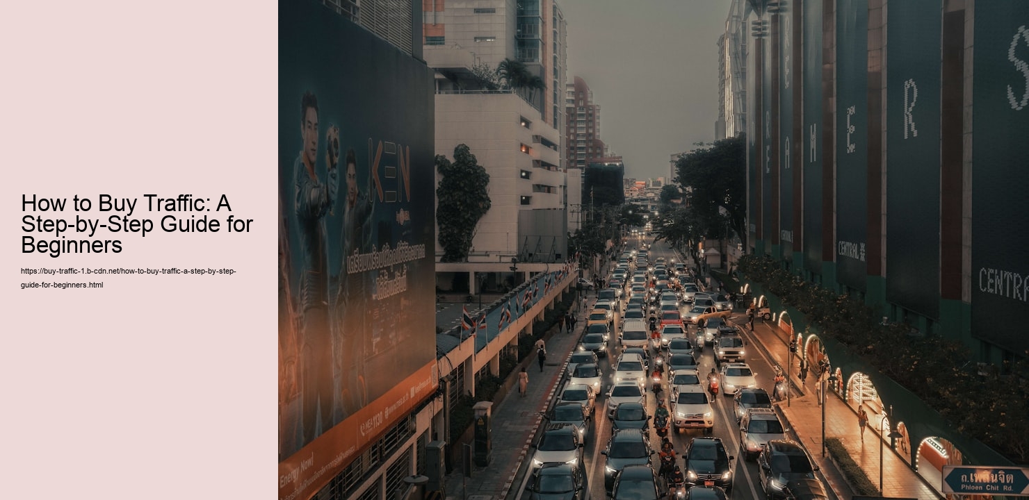 How to Buy Traffic: A Step-by-Step Guide for Beginners